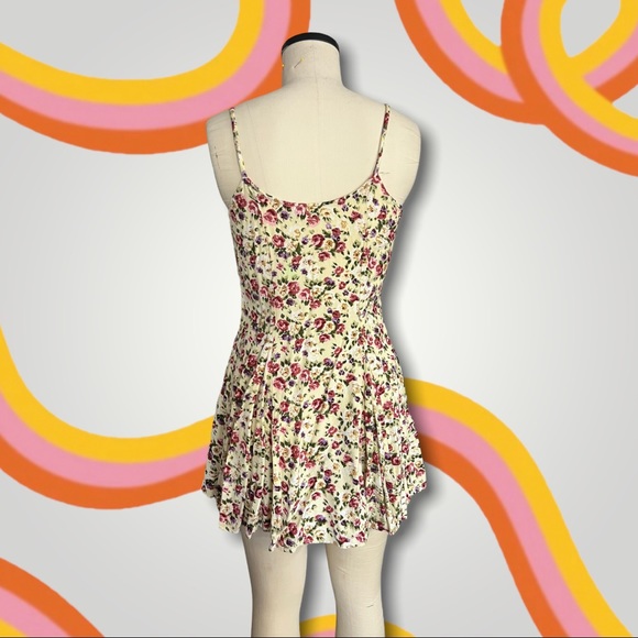 Regard mini floral button up dress size small - Picture 3 of 4